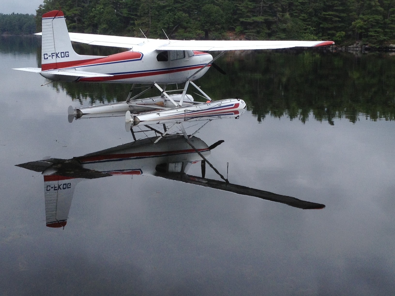 Cessna  C180A Amphibious image 1