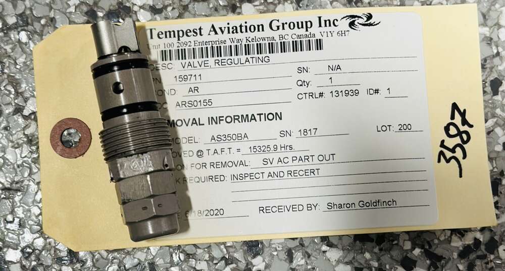 Aircraft Part: 159711