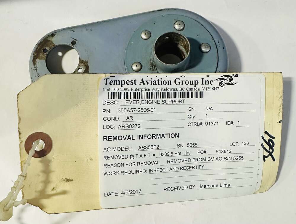 Aircraft Part: 355A57-2506-01