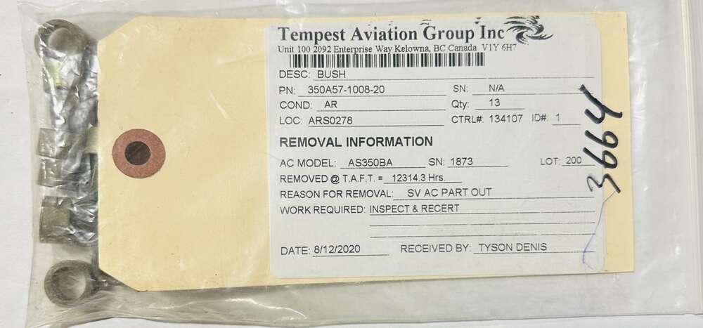 Aircraft Part: 350A57-1008-20