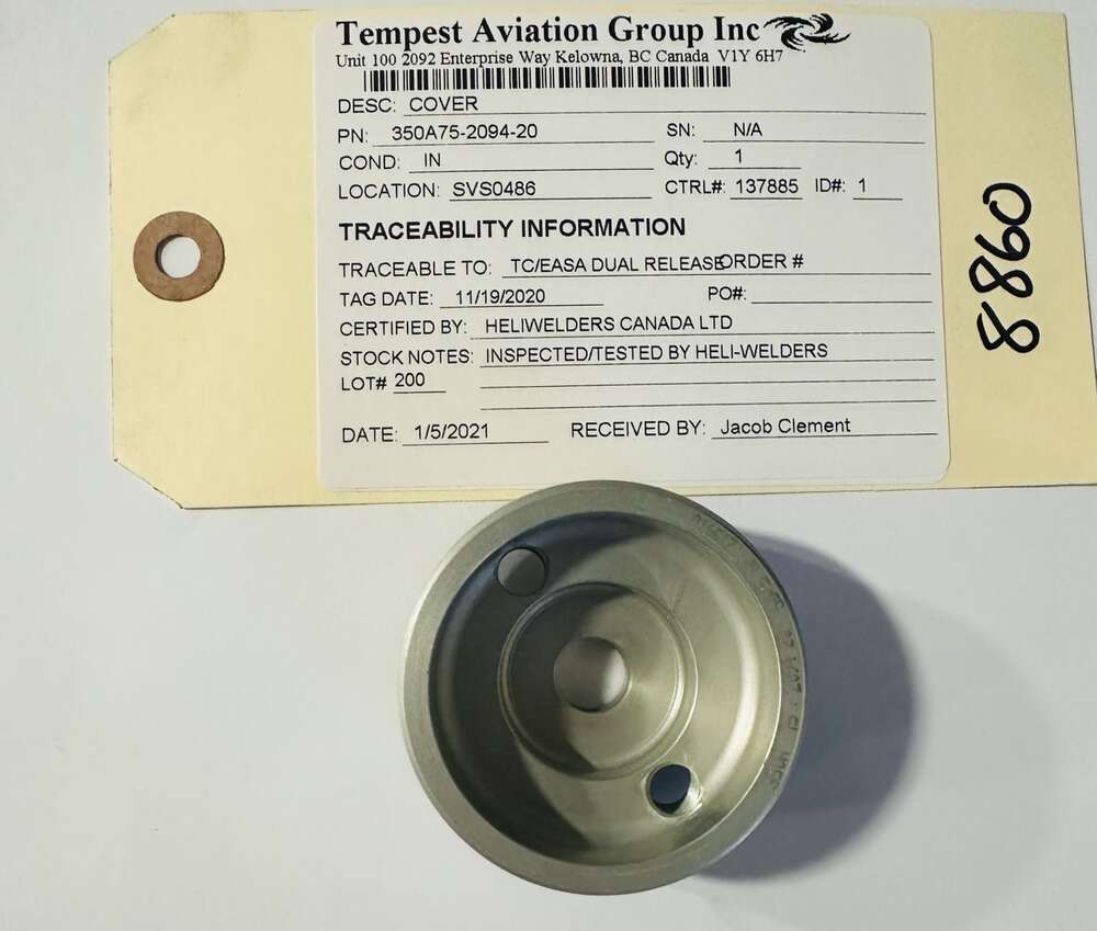 Aircraft Part: 350A75-2094-20