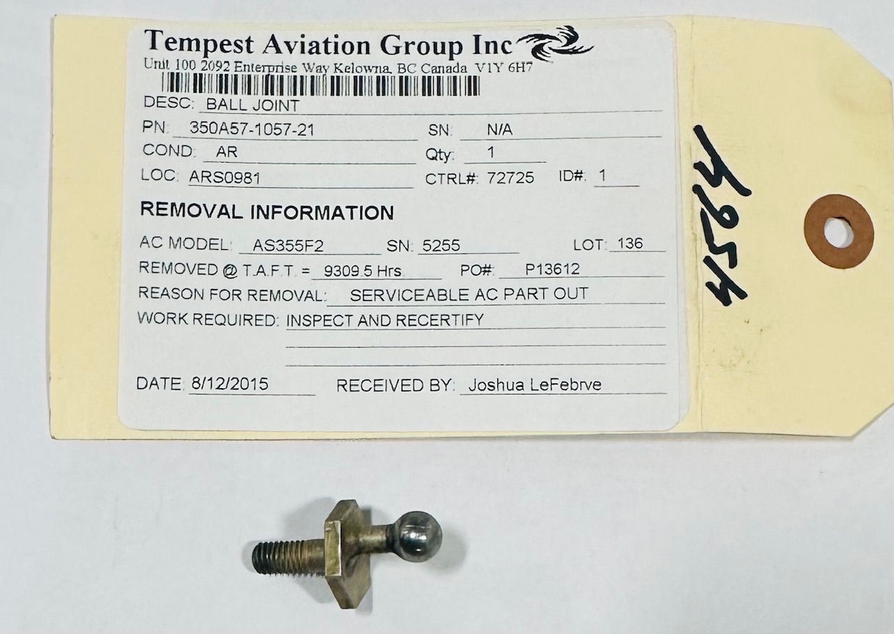 Aircraft Part: 350A57-1057-21